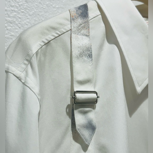NWTS Alexander McQueen Abstract Harness Shirt - Picture 9 of 16